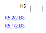 relais with cross references