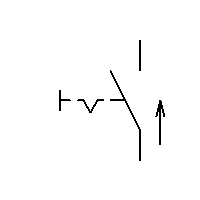 single-pole switch - multi-line