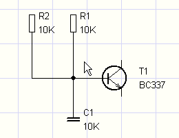 crossed wires with a junction