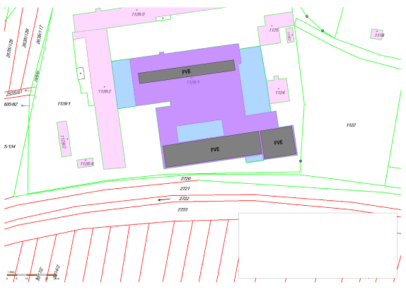 click for full size Photovoltaic system, situation plan