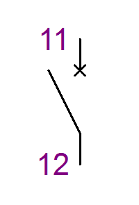 symbol with outlet numbers