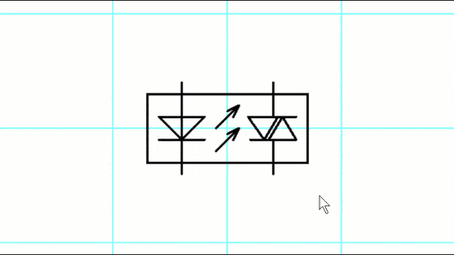 Modification symétrique des dimensions d'un symbole