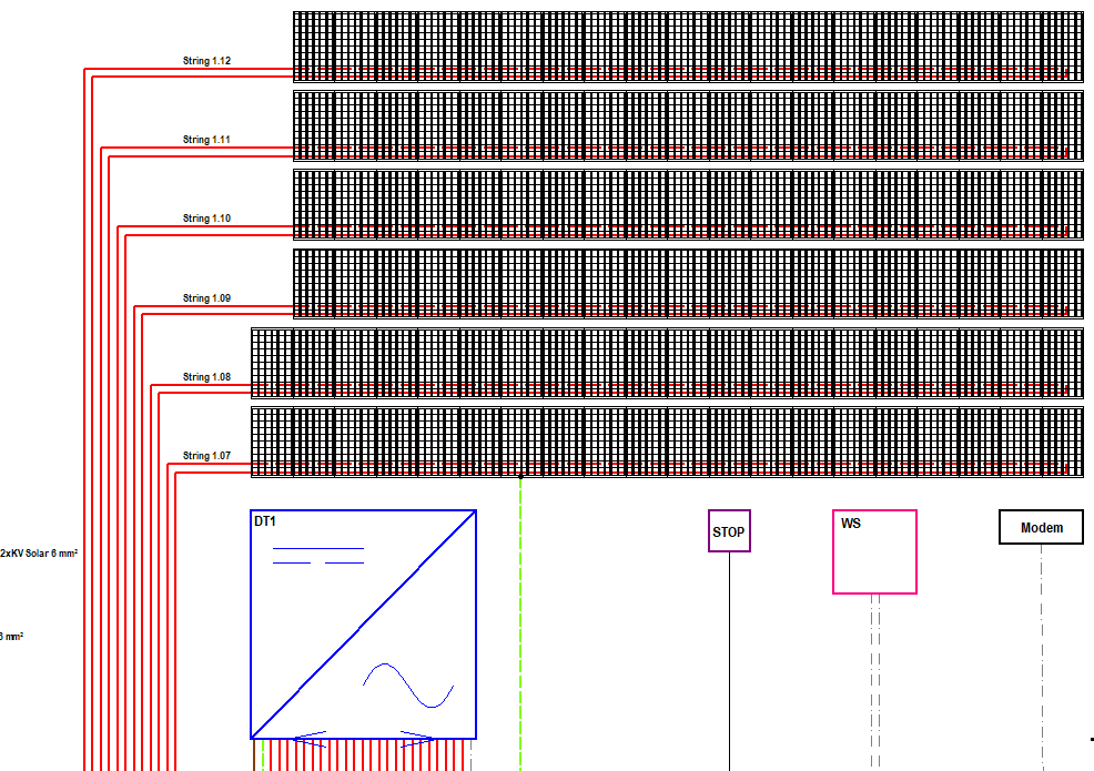 photovoltaic drawing